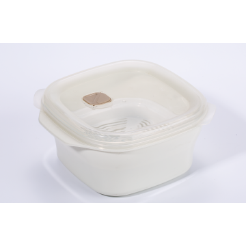 뚜껑 점심 도시락 상자가있는 플라스틱 식품 용기